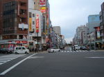 板宿の街（商店街の南側）