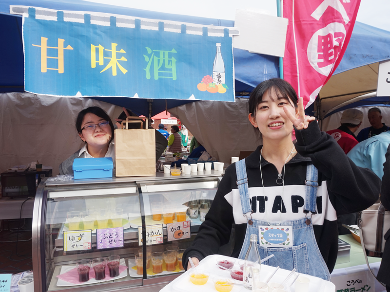 たべもの祭で試験販売