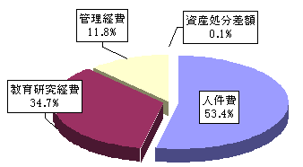 2010年度消費支出 円グラフ