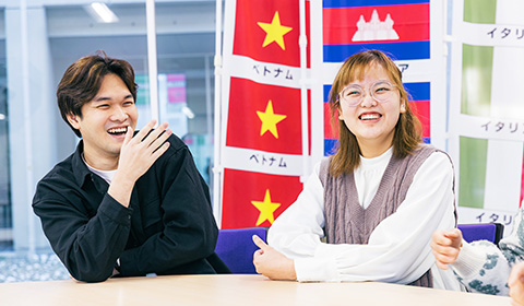 在学生によるトークショー