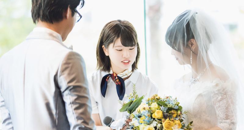 本物の結婚式をプロデュース！