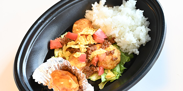 明石たこランチ（明石商業高校）