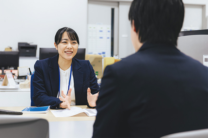 就職活動に向けて準備する
