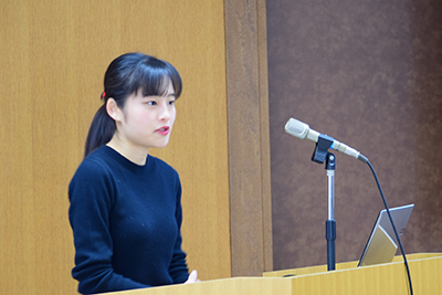 2019/03/13　トライやるイヤー制度活動報告　学生によるプレゼンテーション