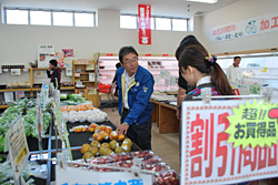 農産物直売所　店舗視察