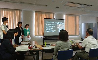 和太鼓部がプレゼンテーション　　大学・西区連携まちづくり活動助成審査会のサムネイル