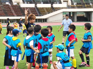 兵庫県ラグビー協会主催U12ラグビー教室