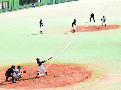 硬式野球部 2部リーグ戦で優勝！入替戦に挑みます