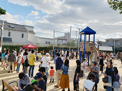 学生が企画・運営に参加「みかげスイーツロードと公園のあかり」