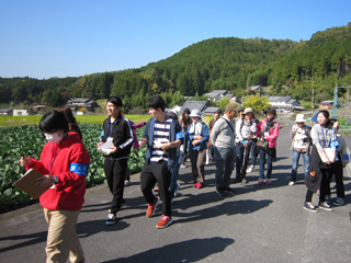 吉野町森林セラピーの調査アシスタントに参加　～森藤ゼミ2年生の活動のサムネイル