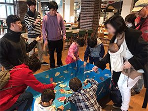 学生手作り　魚釣りゲーム