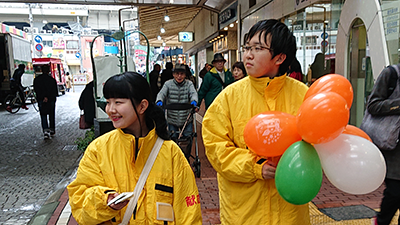 高大連携　神戸野田高等学校の生徒と献血ボランティアに参加のサムネイル