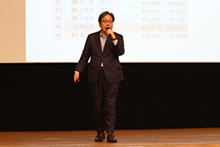 福井誠 副学長による講演