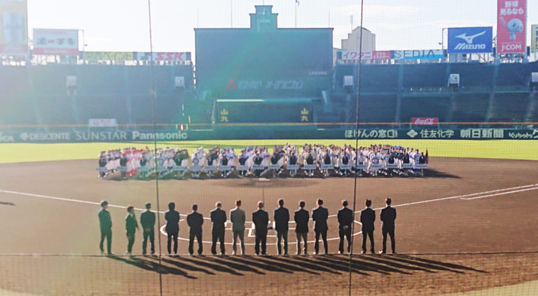 軟式野球部、甲子園球場にて初戦勝利をつかむ！【第36回西日本大学軟式野球選手権大会】のサムネイル