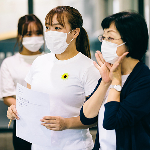 岡部奈鶴女さん（人間社会学部観光学科3年）