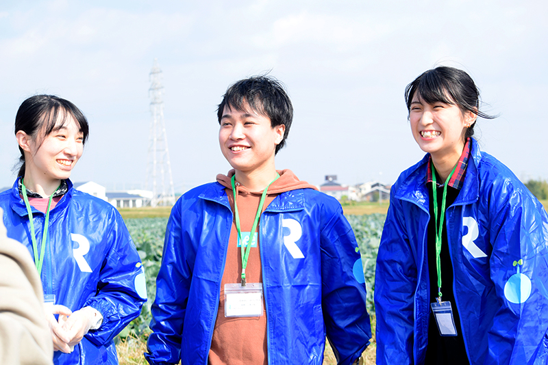 冬野菜収穫体験 in 稲美町