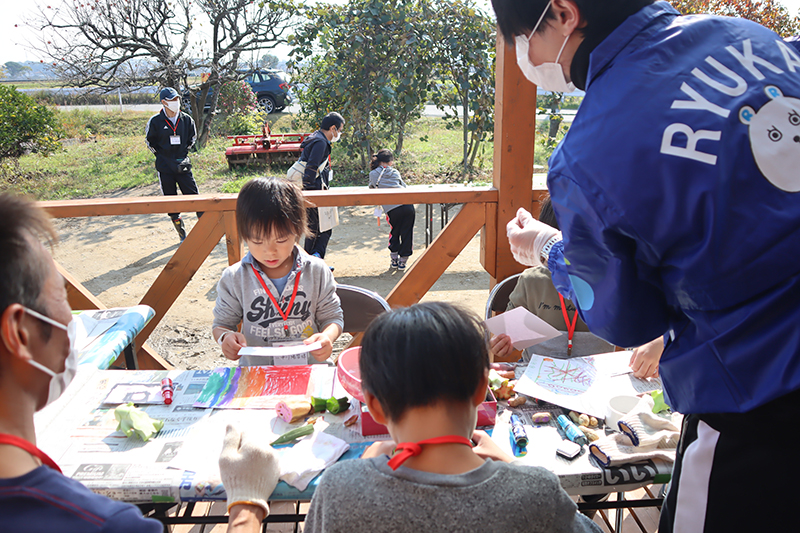 冬野菜収穫体験 in 稲美町