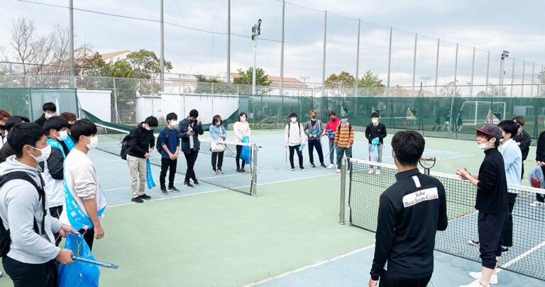 学内外への貢献活動として、体育会クラブ独自の清掃活動がスタート！のサムネイル