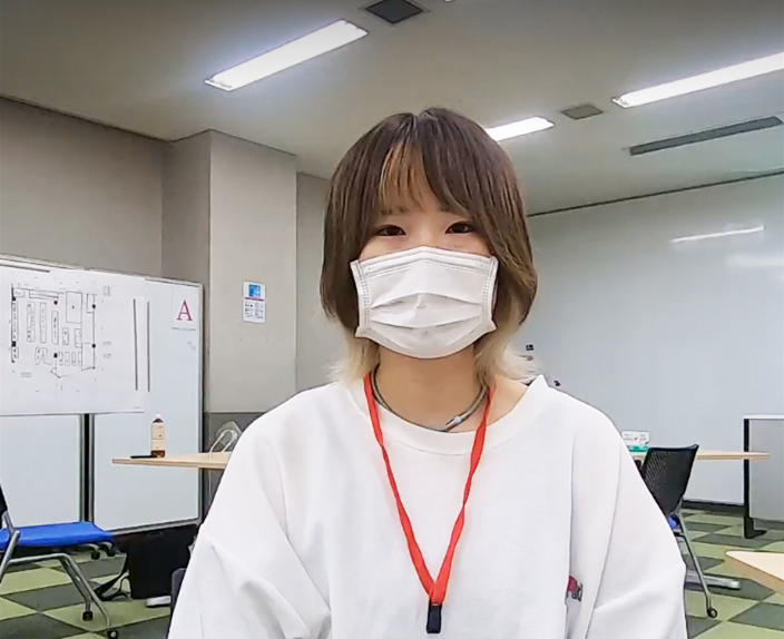 元岡みゆきさん（商学部経営学科2年）