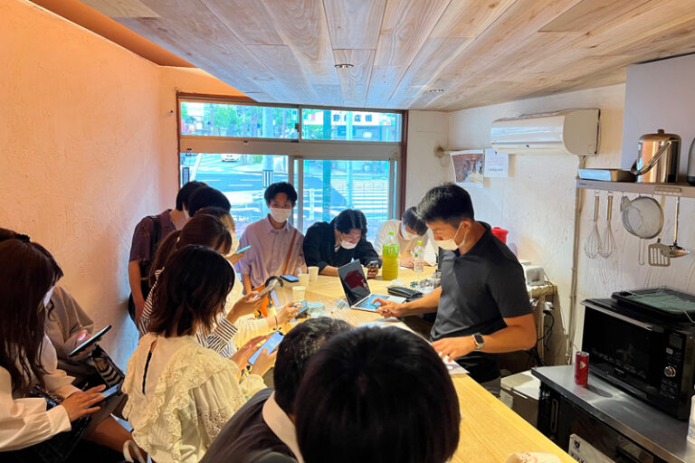 長坂ゼミが、平野商店街のシェアカフェで飲食店経営にチャレンジ！のサムネイル