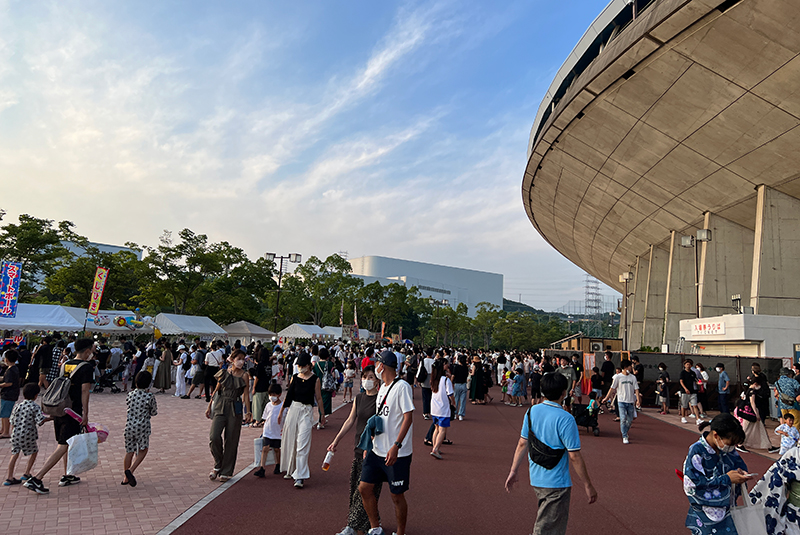 神戸総合運動公園ユニバー記念競技場