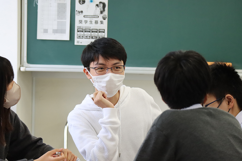 和やかな空気で授業は進む