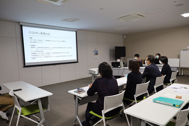 【六甲有馬ヒルクライムフェスタ2022】プロジェクトの取り組みを、学生が神戸県民センターに報告のサムネイル