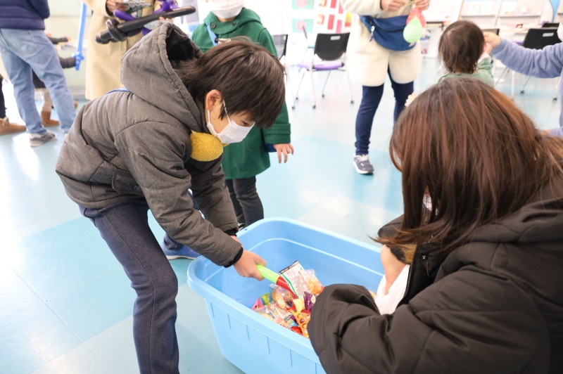 お菓子すくい