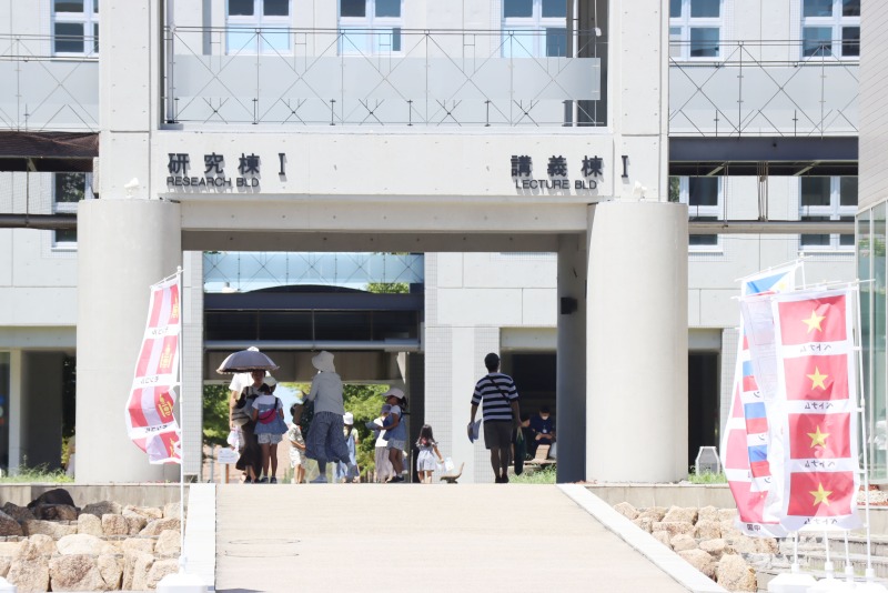 イベントに参加する住民の方