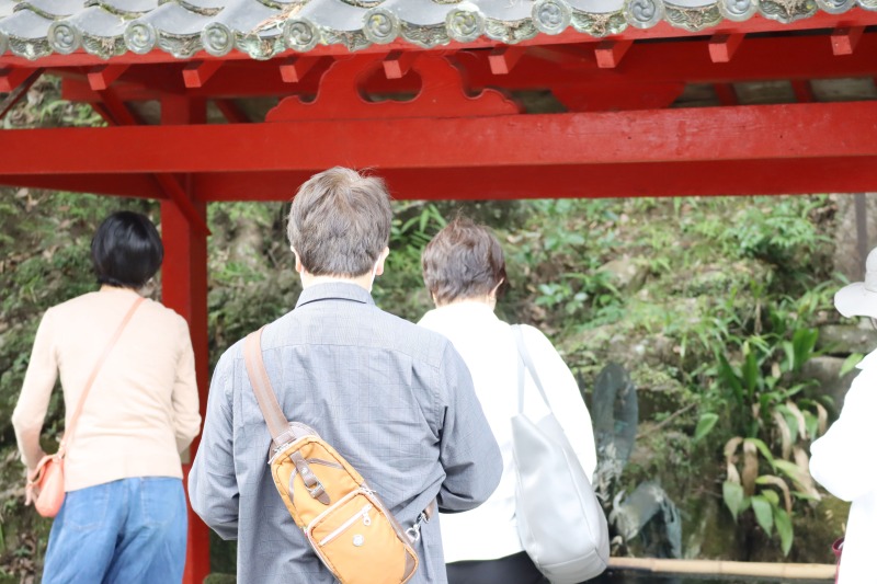 石光山石山寺参拝