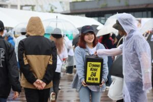 今年度は“授業”で、チャリティー音楽フェス【COMING KOBE2024】のボランティアに参加！