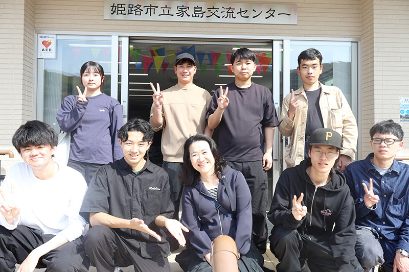 報告会を終えたゼミ生たち