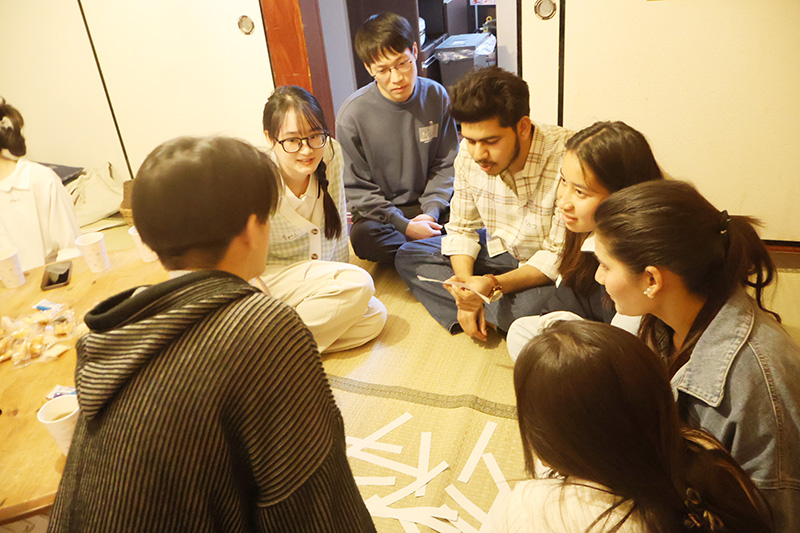 岡田ゼミマイプロ_日本語カフェ開催