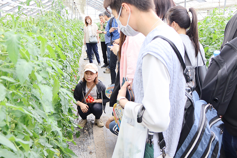 NAKAGAWA FARM・中河氏による説明