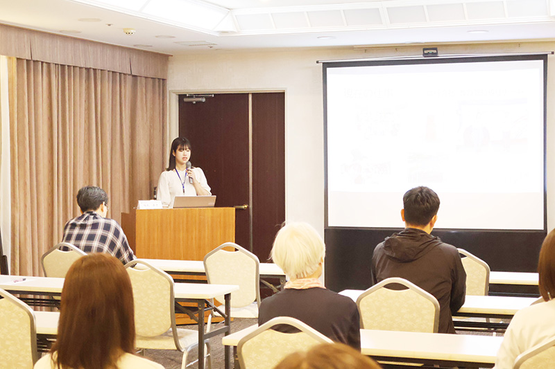 卒業生の講演