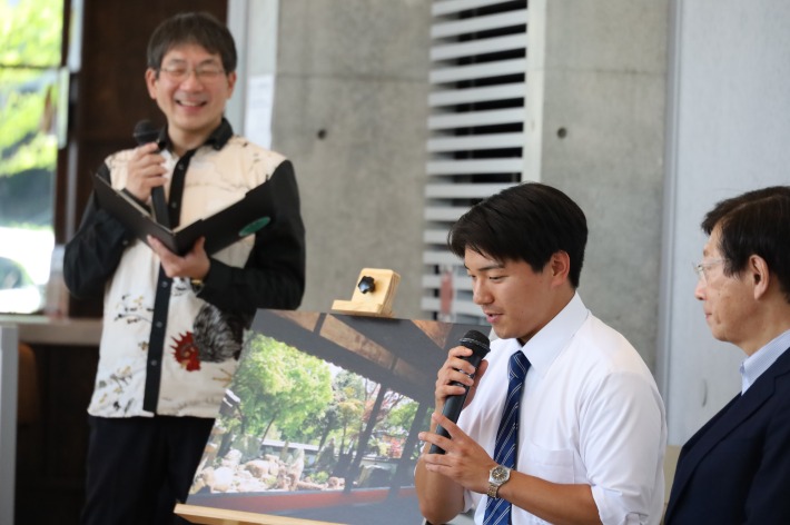 藤本響平さん（人間社会学部観光学科4年）が神戸市長らとのミニトークセッションに登壇しましたのサムネイル