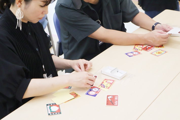 “マッチ箱”製作会社を見学