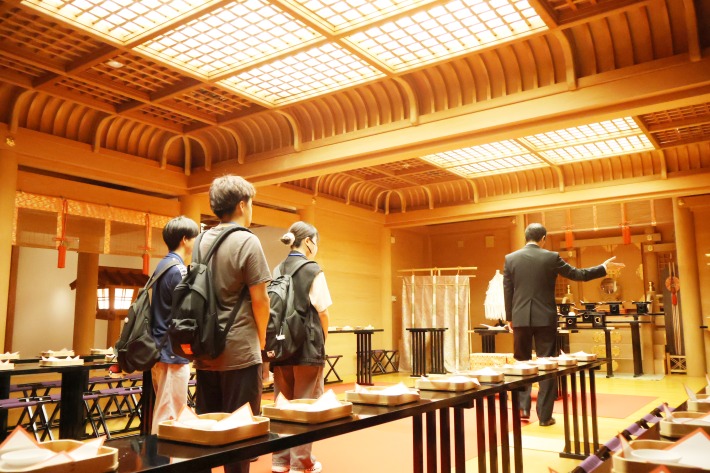 檜造りの神殿「八尋殿」