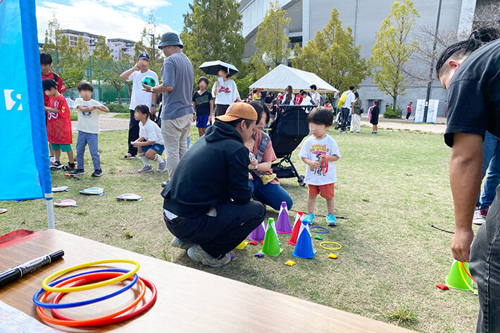 「わなげ」ブースを出展２