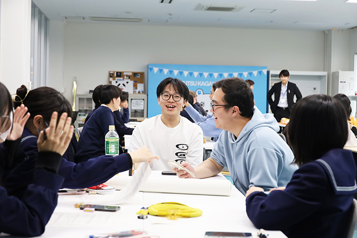 須磨友が丘高校国際交流授業3