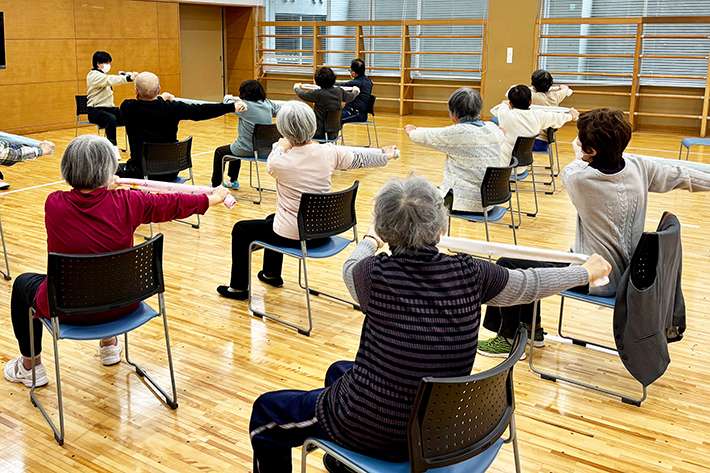 健康づくりのための運動指導を『健康運動教室』で実践のサムネイル