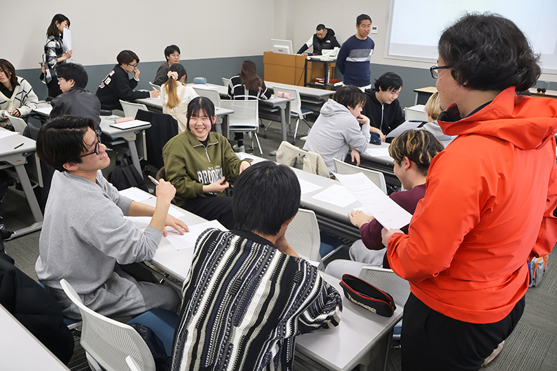 入学前教育に向けたCA研修会の様子2