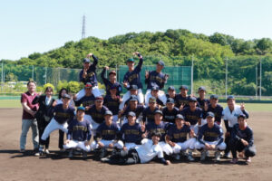 硬式野球部が【阪神大学野球連盟2部西リーグ戦】優勝!