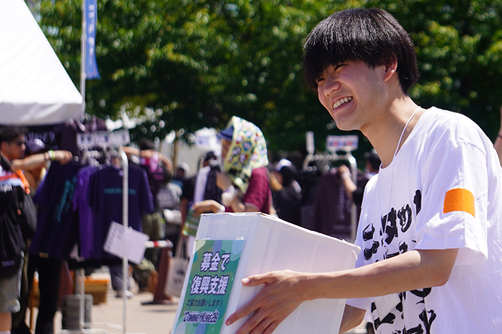 チャリティー音楽フェス「COMING KOBE26」に学生がボランティア参加のサムネイル