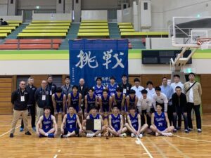 【男子バスケットボール部】関西学生バスケットボールリーグ戦（2部）準優勝！